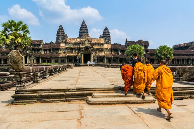 Angkor Wat in Cambodia, the cheapest country in Southeast Asia